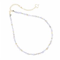 Collana Maman et Sophie Donna pietre in Argento Calcedonio GCISFSSCA - GCISFSSCA